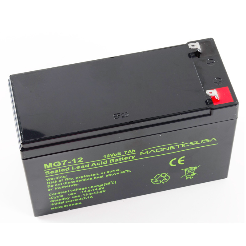 MG12-7 Sealed Lead Acid Battery 12V 7AMPS