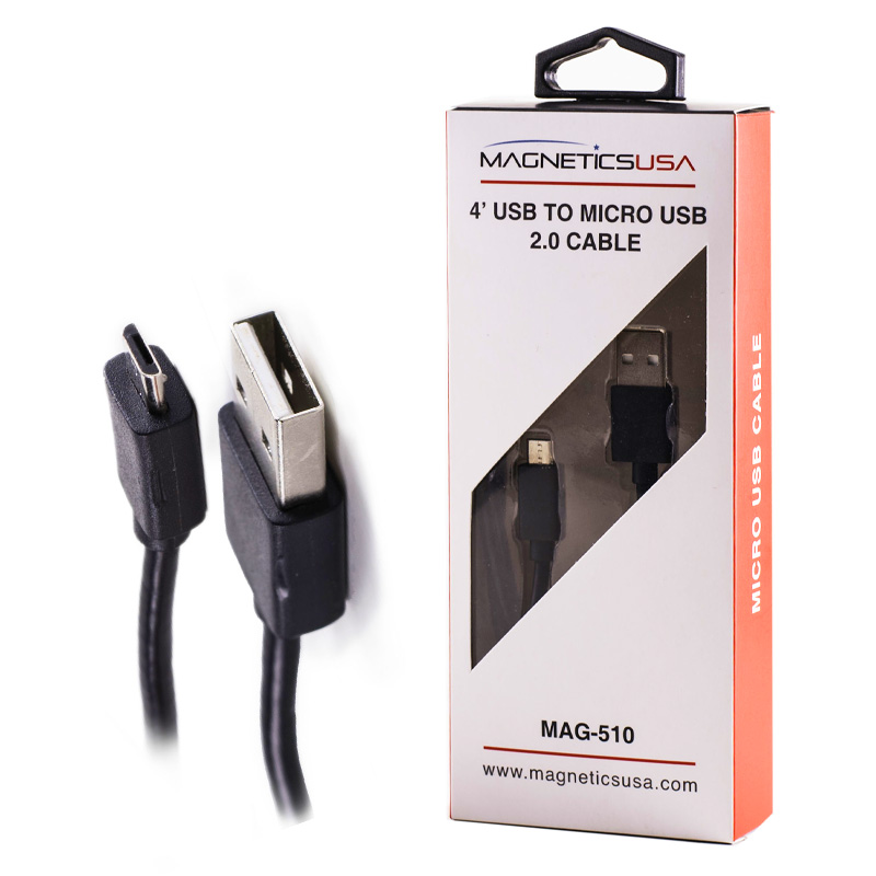 MAG-510 4' USB to Micro USB 2.0 Cable