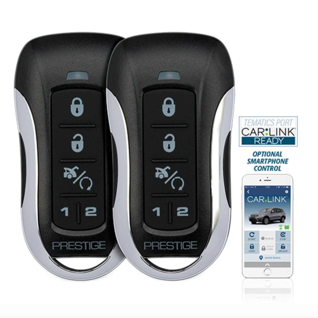APS787Z One-Way Remote Start / Keyless Entry and Security System with up to 1 Mile Operating Range Model: APS787Z