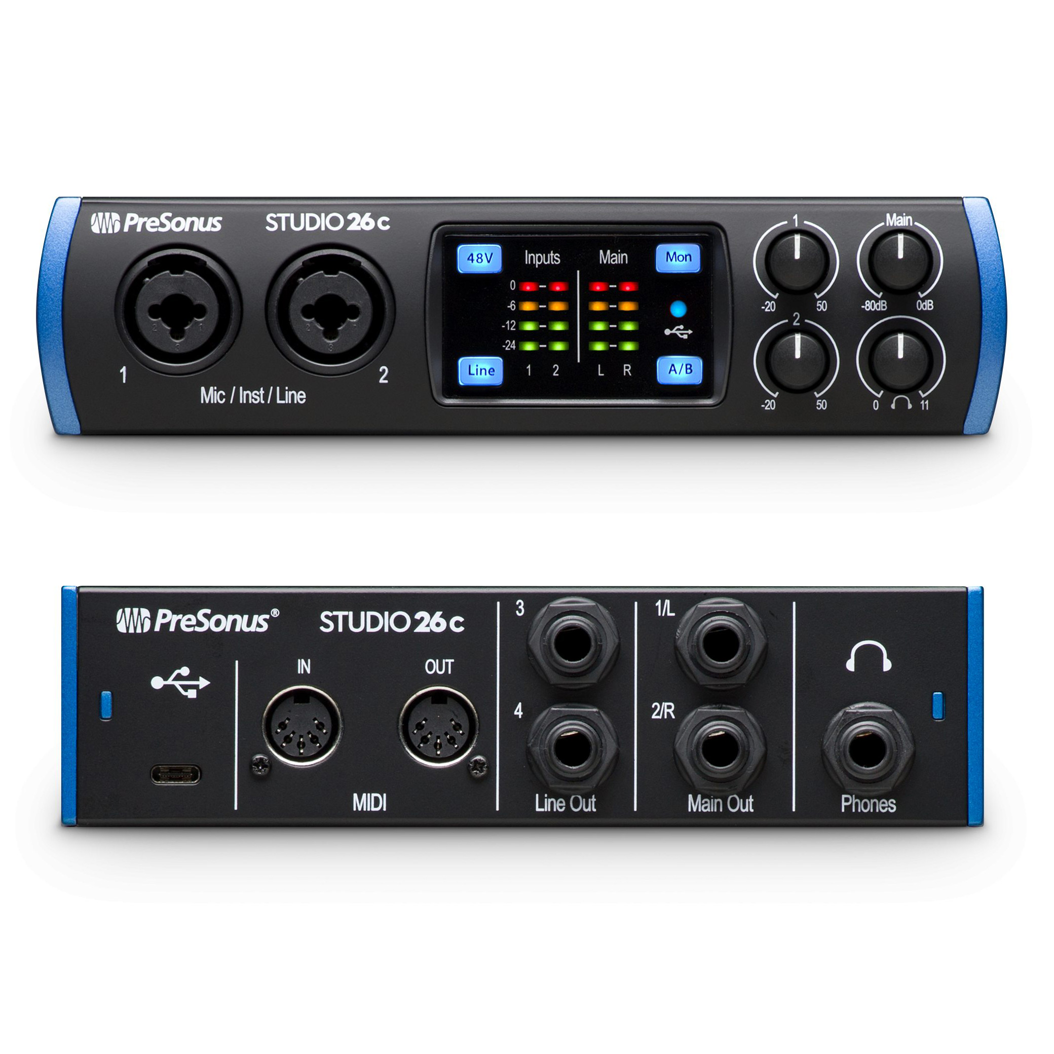 Studio 26c USB-C Audio Interface