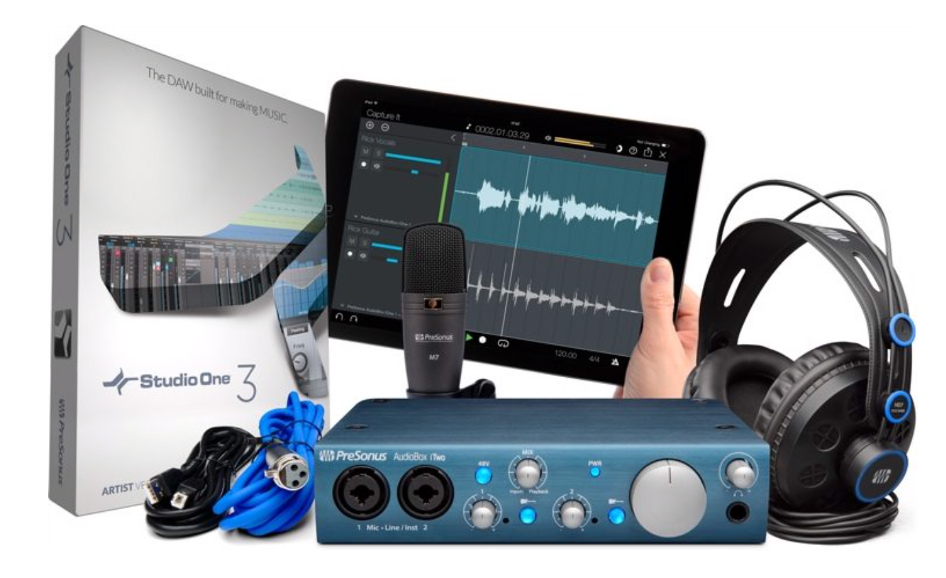 PreSonus AudioBox iTwo Studio - 2x2 USB/iPad Recording System