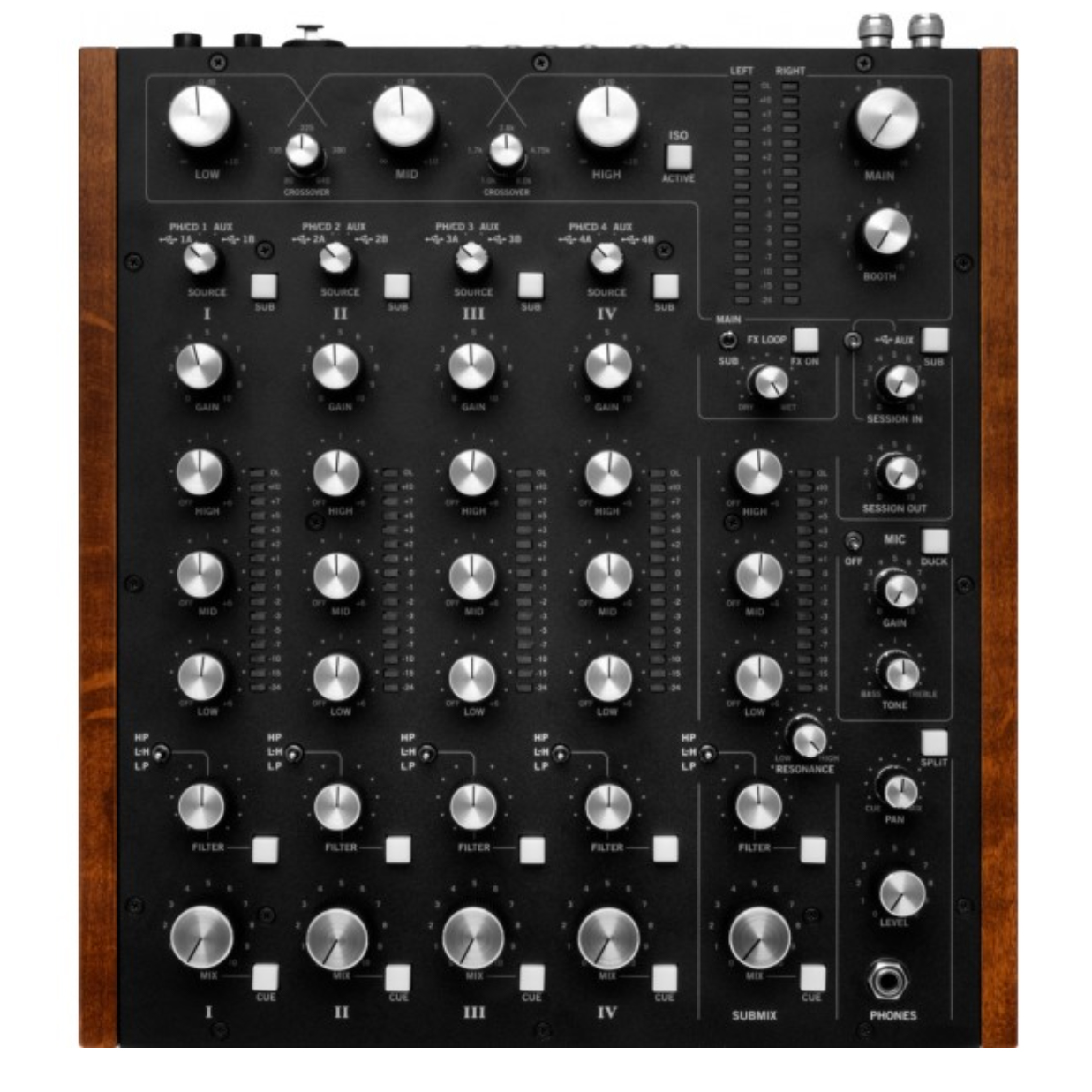 Rane MP2015 4-channel Rotary Mixer